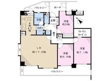 【千葉県/千葉市中央区新千葉】サンマンションアトレ新千葉 間取り図