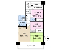 【千葉県/千葉市中央区神明町】レクセルマンション本千葉 間取り図