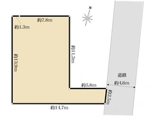 【東京都/豊島区目白】目白四丁目　売地 