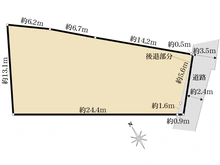 【神奈川県/藤沢市本鵠沼】藤沢市本鵠沼一丁目　土地 