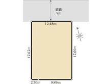 【神奈川県/藤沢市片瀬山】藤沢市片瀬山3丁目　古家付土地 