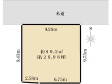 【東京都/西東京市北原町】西東京市北原町3丁目　売地 