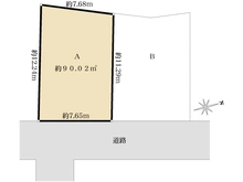 【神奈川県/横須賀市久里浜】横須賀市久里浜三丁目　売地　1区画/全2区画 
