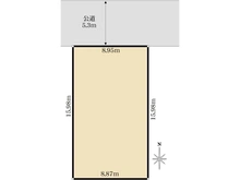 【東京都/武蔵野市境南町】武蔵野市境南町四丁目　土地　B区画 