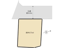 【東京都/三鷹市下連雀】三鷹市下連雀4丁目　建築条件無売地 