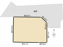 【東京都/稲城市東長沼】稲城市東長沼　売地 
