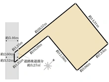 【神奈川県/横浜市泉区中田北】泉区中田北1丁目　古家付　土地 