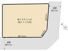 【大阪府/泉南郡熊取町大久保北】泉南郡熊取町大久保北二丁目　土地 