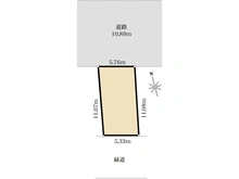 【東京都/中野区中央】中野区中央4丁目　売地 