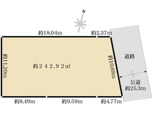 【埼玉県/蓮田市関山】蓮田市関山3丁目　売地 