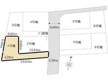 【東京都/東大和市芋窪】東大和市芋窪6丁目　売地1号地 