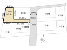 【東京都/東大和市芋窪】東大和市芋窪6丁目　売地3区画 