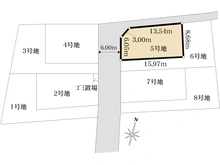 【東京都/東大和市芋窪】東大和市芋窪6丁目　売地5区画 