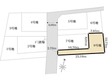 【東京都/東大和市芋窪】東大和市芋窪6丁目　売地8区画 