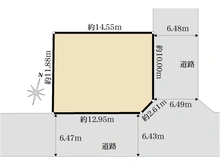 【神奈川県/横浜市旭区四季美台】旭区四季美台　古家付き土地 