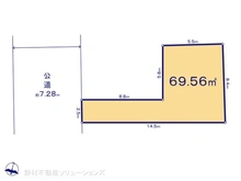 【埼玉県/さいたま市浦和区本太】さいたま市浦和区本太5丁目　土地 