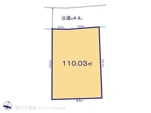 【埼玉県/さいたま市緑区大字三室】さいたま市緑区大字三室　土地 