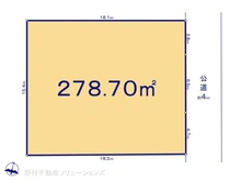 【千葉県/流山市江戸川台東】流山市江戸川台東2丁目　土地 