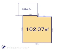 【神奈川県/相模原市中央区上溝】相模原市中央区上溝4丁目　土地 