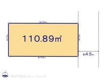 【神奈川県/相模原市中央区清新】相模原市中央区清新6丁目　土地 
