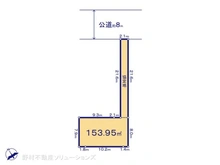【神奈川県/相模原市中央区中央】相模原市中央区中央3丁目　土地 