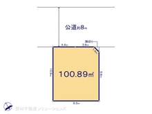 【神奈川県/相模原市中央区中央】相模原市中央区中央3丁目　土地 