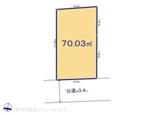 【神奈川県/横浜市神奈川区西寺尾】横浜市神奈川区西寺尾3丁目　土地 