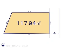 【東京都/練馬区関町北】練馬区関町北3丁目　土地 