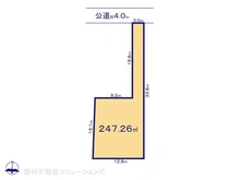 【東京都/三鷹市深大寺】三鷹市深大寺1丁目　土地 