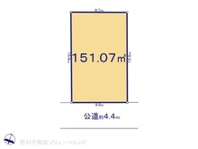 【東京都/調布市西つつじケ丘】調布市西つつじケ丘2丁目　土地 