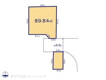 【東京都/小金井市緑町】小金井市緑町3丁目　土地 