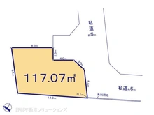 【東京都/東村山市青葉町】東村山市青葉町1丁目　土地 