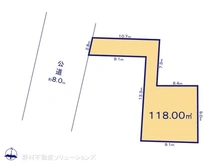 【東京都/杉並区下井草】杉並区下井草2丁目　土地 