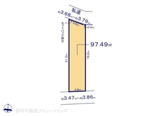 【東京都/杉並区阿佐谷北】杉並区阿佐谷北3丁目　土地 
