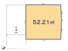 【埼玉県/戸田市喜沢】戸田市喜沢1丁目　土地 