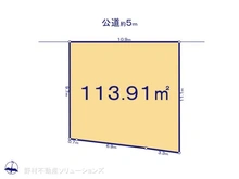 【埼玉県/川口市大字峯】川口市大字峯　土地 
