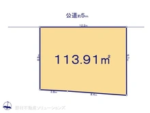 【埼玉県/川口市大字峯】川口市大字峯　土地 