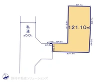 【東京都/東大和市奈良橋】東大和市奈良橋2丁目　土地 