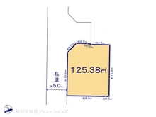 【東京都/東大和市奈良橋】東大和市奈良橋2丁目　土地 