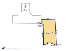 【東京都/東大和市奈良橋】東大和市奈良橋2丁目　土地 