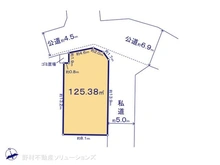 【東京都/東大和市奈良橋】東大和市奈良橋2丁目　土地 