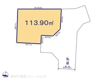 【東京都/東村山市廻田町】東村山市廻田町4丁目　土地 