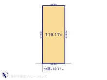 【東京都/葛飾区白鳥】葛飾区白鳥4丁目　土地 