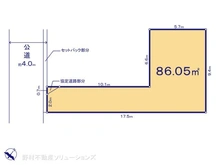 【東京都/足立区江北】足立区江北3丁目　土地 