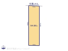 【東京都/世田谷区代沢】世田谷区代沢4丁目　土地 