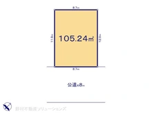 【埼玉県/さいたま市北区別所町】さいたま市北区別所町　土地 