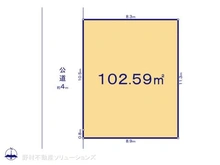 【埼玉県/さいたま市北区日進町】さいたま市北区日進町2丁目　土地 