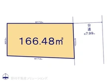 【埼玉県/さいたま市見沼区東大宮】さいたま市見沼区東大宮1丁目　土地 