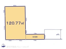 【東京都/東大和市芋窪】東大和市芋窪6丁目　土地 