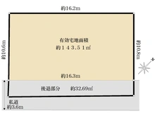 【埼玉県/上尾市大字上】上尾市大字上字丸野　売地 